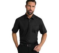 JP 1880 Hemd, Bügelfrei Camicia 1/2, Schwarz, XXXXXL Uomo