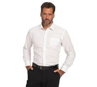 JP 1880 Hemd, Business, Modern Fit, Bügelfei Camicia, Bianco Neve, 6XL Uomo