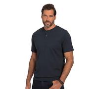 JP 1880 Henley, Girocollo Magliette, Blu Navy, XXXXL Uomo