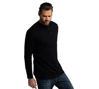 JP 1880 Henley T-Shirt, Blu, XXXL Uomo