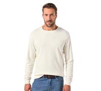 JP 1880 Herren Große Größen Übergrößen Menswear L-8xl Jp1880 Langarmshirt, Biobaumwolle, bis 8 XL Camicia, Grigio Sabbia, Uomo