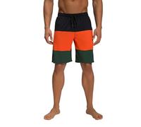 JP 1880 Jay-pi-Costume a Pantaloncino, da Spiaggia, Elastico in Vita, a Righe Bermuda, Multicolore, XXL Uomo