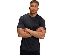 JP 1880 Jay-pi Funktions-Unterhemd, Halbarm, Atmungsaktiv, bis 8 XL Maglia Intima Funzionale a Mezza Manica, Nero, 8XL Uomo