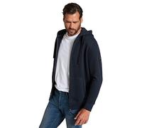 JP 1880 Jay-Pi-Giacca con Cappuccio Felpa, Blu Oltremare Scuro, XXL/Plus Uomo