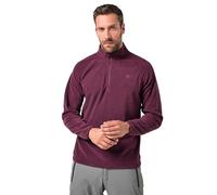 JP 1880 Jay-PI Pullover Polo per l'outdoor in Pile con Zip sul Collo e con Taglio Speciale per l'addome Rosso Vino Scuro XXL 834044350-XXL