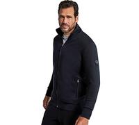 JP 1880 Jay-PI Uomo Felpa con Zip Nero 4XL