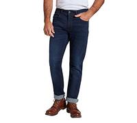JP 1880 Jeans Dal Taglio Dritto Con Flexnamic, Disponibili Fino Alla Tg. 72/37, Jeans Uomo, Dark Blue Denim, 46W / 34L