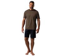 JP 1880 Jp1880 Schlafanzug, Homewear, Zweiteiler, T-Shirt, bis 8 XL Set di Pigiama, Blu Navy, 3XL Uomo