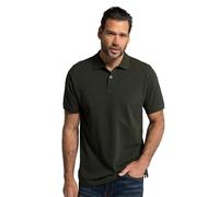 JP 1880 Maglia Basic in piqué con Colletto Polo e Mezze Maniche, Fino alla tg. 10XL Oliva Scuro 5XL 702560193-5XL