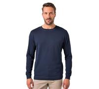 JP 1880 Maglia JP Aware con Maniche Lunghe e Cotone Biologico con Certificazione GOTS, Fino alla tg. 8XL Blu Scuro 7XL 842831130-7XL