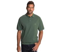 JP 1880 Maglia Polo in piqué con Taglio Speciale per l'addome e Stampa JP1880 sul Petto, Fino alla tg. 8XL Verde nuvoloso 8XL 712617198-8XL