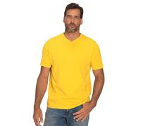 JP 1880 Maglietta con Scollo A V Uomo, Giallo, 7XL