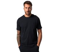 JP 1880 Maglietta, RH, Slub, Tasca sul Petto, 1/2 T-Shirt, Nero, L Uomo