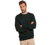JP 1880 Maglione in Misto Lana con Scollo a Girocollo con Dettagli, Fino alla tg. 8XL Verde Abete 4XL 820630137-4XL