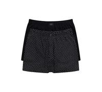JP 1880 Mens Boxershorts, Minimal AOP, DP Boxer a Pantaloncino, Schwarz, XXXXXXX-Large Uomo
