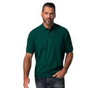 JP 1880 Menswear L-8XL Polo da Uomo, Taglia Grande, Basic, Pancia, Mezza Manica, piqué, XXL Fino a 10XL 712617, Verde Giungla, 6XL