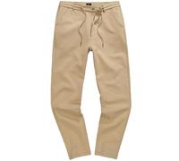 JP 1880 Pantaloni Chino JP1880 in Jersey da Ufficio dalla Collezione di Capi Coordinati New York con FLEXNAMIC® e Cintura Intera, Fino alla tg. 8XL Beige 7XL 823920310-7XL