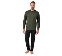 JP 1880 Pigiama da Due Pezzi con Righe Verde Muschio 3XL 842412442-3XL