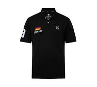 JP 1880 Polo da Calcio, piquee, flexnamic, 1/2, Nero, 3XL Uomo