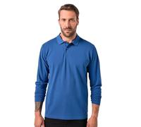 WHITELISTED Jp1880 Poloshirt, Basic, Langarm, piqué, bis 8 XL Maglietta, Azzurro, 3XL Uomo