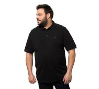 JP 1880 Polo Piquee Con Vita, Polo Uomo, Nero, 4XL
