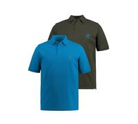 JP 1880 Polo Piquee, Confezione Doppia Polo T-Shirt Uomo, Tortora Scuro, 8XL