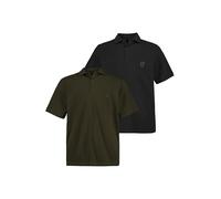 JP 1880 Polo Piquee, Confezione Doppia Uomo, Avocado Branch, 6XL