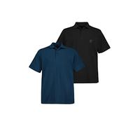 JP 1880 Polo Piquee, Confezione Doppia Uomo, Blu Medio, XXL