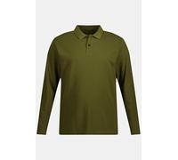 JP 1880 Poloshirt, Basic, Langarm, piqué, bis 8 XL Polo Piquee 1/1, Nero, 4XL Uomo