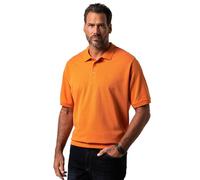 JP 1880 Maglia Polo Basic in piqué con Taglio Speciale per l'addome e Mezze Maniche, Taglie Disponibili dalla XXL alla 10XL Arancione 3XL 712617663-3XL