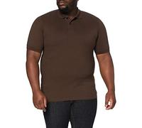 JP 1880 Maglia Basic in piqué con Colletto Polo e Mezze Maniche, dalla tg. L alla 10XL Marrone Mogano XL 702560115-XL