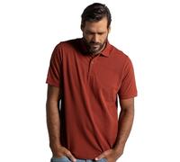 JP 1880 Poloshirt, piqué Uomo, Rame, 3XL