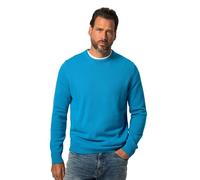 JP 1880 Pullover in Cotone con Scollo a Girocollo Acquamarina 3XL 708261727-3XL