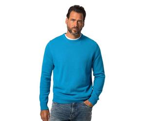JP 1880 Pullover in Cotone con Scollo a Girocollo Acquamarina 3XL 708261727-3XL