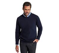 JP 1880 Pullover Rundhals Felpa, Blu Notte Scuro, L Tall Uomo