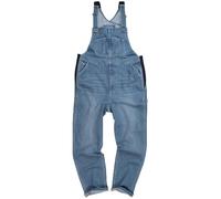 JP 1880 Salopette da Lavoro in Denim con vestibilità Morbida, Tante Tasche e Inserti Elastici Blu Chiaro 5XL 782707901-5XL