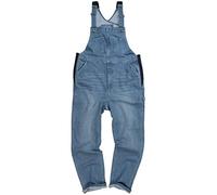JP 1880 Salopette da lavoro in denim con vestibilità morbida, tante tasche e inserti elastici blu chiaro 8XL 782707901-8XL