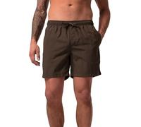 JP 1880 Shorts da Mare a Mezza Gamba con Asciugatura Rapida, Cintura Elastica e Slip Interni, Disponibili Fino alla tg. 7XL Nocciola XL 702532110-XL