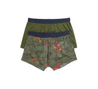 JP 1880 Slip a Vita Alta in Confezione Doppia con FLEXNAMIC® e Certificazione Oeko-Tex Cachi Scuro L 844105430-L