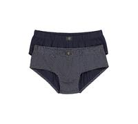 JP 1880 Slip in Confezione Doppia con Taglio Speciale per l'addome, FLEXNAMIC® e Certificazione Oeko-Tex, Fino alla tg. 8XL Blu Scuro XXL 844157130-XXL