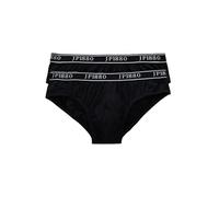 JP 1880 Slips, 2er-Pack, Mutande da Uomo Uomo, Schwarz,