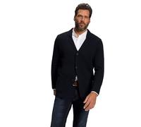 JP 1880 Stricksakko, Flexnamic, Milano-Strick, Reverskragen, bis 8 XL Cardigan, Blu Oltremare Scuro, XXL Uomo
