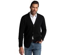 JP 1880 Stricksakko, Flexnamic, Milano-Strick, Reverskragen, bis 8 XL Cardigan, Nero, 6XL Uomo