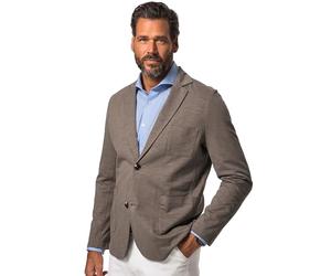 JP 1880 Sweatsakko, Aufgesetzte Taschen Giacche, Marrone Cenere, 3XL Uomo