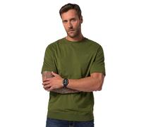 JP 1880 Maglia Basic con Taglio Speciale per l'addome e Mezze Maniche, Disponibile Fino dalla tg. XXL alla tg. 10XL Lago Verde 8XL 712616441-8XL