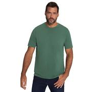 JP 1880 T-Shirt Basic in Puro Cotone con Scollo a Girocollo e Logo JP1880 sul Petto, Fino alla tg. 8XL Verde nuvoloso 4XL 702558198-4XL