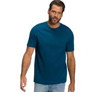 JP 1880 T-Shirt Basic di Cotone Pettinato con Scollo a Girocollo Verde Blu 8XL 702558768-8XL