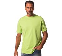 JP 1880 T-Shirt Basic di Cotone Pettinato con Scollo a Girocollo, Disponibile Fino alla Taglia 8XL Verde Foglia 8XL 702558416-8XL