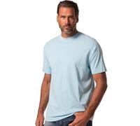 JP 1880 T-Shirt Basic in Puro Cotone con Scollo a Girocollo e Logo JP1880 sul Petto, Fino alla tg. 8XL Menta Intenso XXL 702558420-XXL