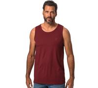 JP 1880 Tanktop Maglietta, Rosso Bordeaux, XXXXXXXXL Uomo